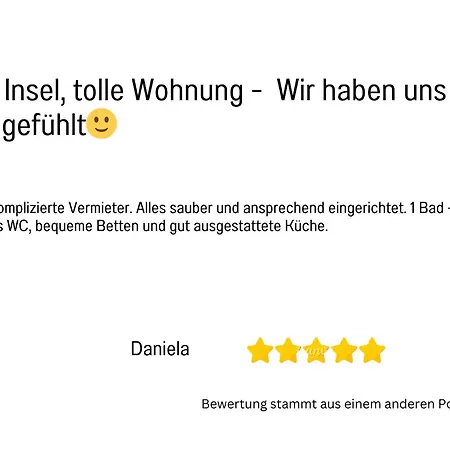 아파트 Budde4 Knut - Early Check-in, Haustier, Extralange Betten *