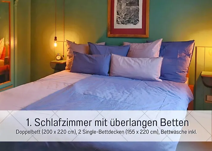 Budde4 Knut - Early Check-in, Haustier, Extralange Betten Lejlighed *